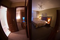 Комната «Белые ночи», Меблированные комнаты Вернисаж - метро Гражданский Проспект на севере Санкт-Петербурга